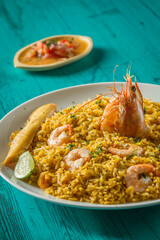 Arroz con camarón