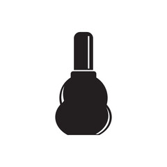 Nail polish symbol icon,illustration design template.