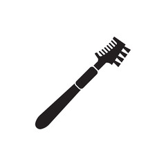 make up brush icon symbol,illustration design template.