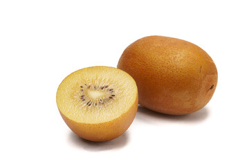 Fototapeta premium Kiwi fruit on white background