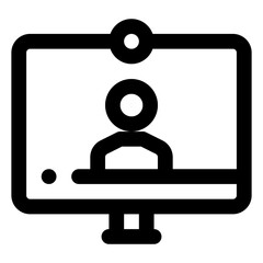 video conference icon