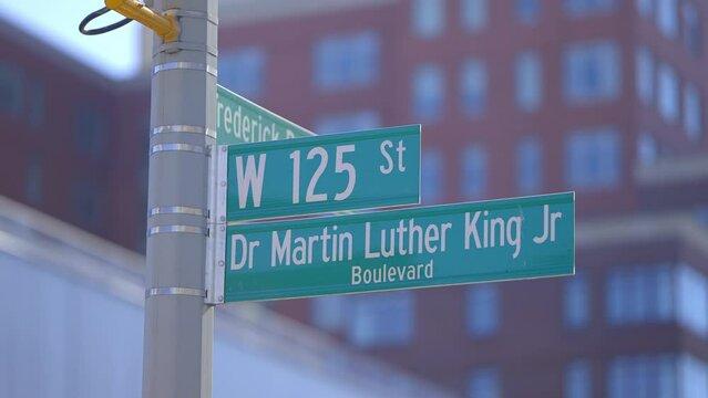 Dr Martin Luther King Jr Boulevard in Harlem - travel photography
