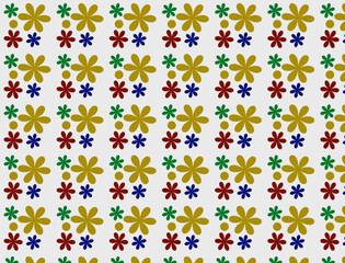  pattern with flowers