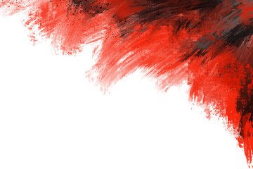 Watercolor with modern brush style with colorful decoration for your template.