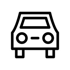 car icon or logo isolated sign symbol vector illustration - high quality black style vector icons
