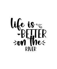 River SVG Bundle, Summer Cut File, Women's Shirt Design, Home Decor Saying, Wood Sign Quote, Boating, dxf eps png, Silhouette or Cricut