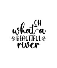 River SVG Bundle, Summer Cut File, Women's Shirt Design, Home Decor Saying, Wood Sign Quote, Boating, dxf eps png, Silhouette or Cricut