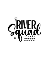 River SVG Bundle, Summer Cut File, Women's Shirt Design, Home Decor Saying, Wood Sign Quote, Boating, dxf eps png, Silhouette or Cricut