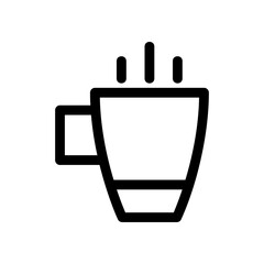 hot drinks icon or logo isolated sign symbol vector illustration - high quality black style vector icons
