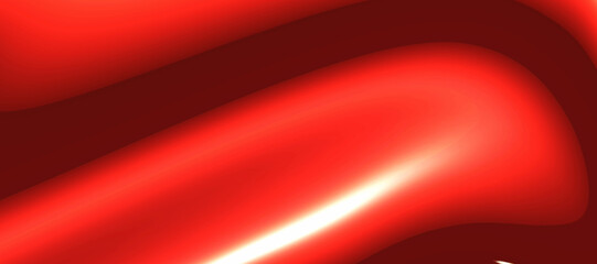 Abstract beautiful red texture background. Abstract colorful liquid oil marble picture with glowing effect. Modern banner, fluid trendy background.