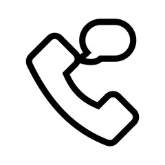 call icon or logo isolated sign symbol vector illustration - high quality black style vector icons
