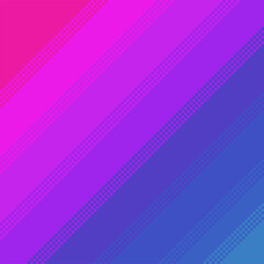 Abstract Clear Pixelated Diagonal Neon Pink and Blue Clean Gradient Background