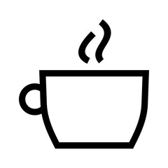 coffee icon or logo isolated sign symbol vector illustration - high quality black style vector icons
