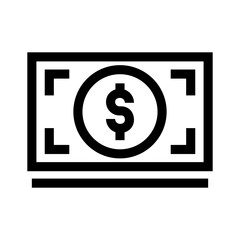 dollar icon or logo isolated sign symbol vector illustration - high quality black style vector icons
