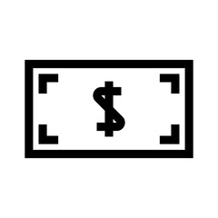 dollar icon or logo isolated sign symbol vector illustration - high quality black style vector icons

