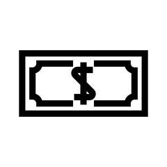 dollar icon or logo isolated sign symbol vector illustration - high quality black style vector icons
