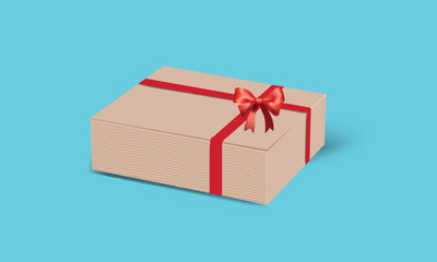 surprise box with gifts and presents with vector Design 