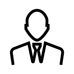 employee icon or logo isolated sign symbol vector illustration - high quality black style vector icons
