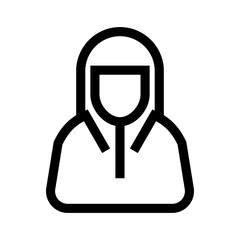 employee icon or logo isolated sign symbol vector illustration - high quality black style vector icons
