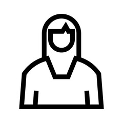 employee icon or logo isolated sign symbol vector illustration - high quality black style vector icons
