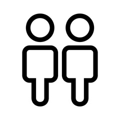 group icon or logo isolated sign symbol vector illustration - high quality black style vector icons
