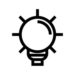 idea icon or logo isolated sign symbol vector illustration - high quality black style vector icons
