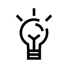 idea icon or logo isolated sign symbol vector illustration - high quality black style vector icons

