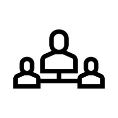 leader icon or logo isolated sign symbol vector illustration - high quality black style vector icons
