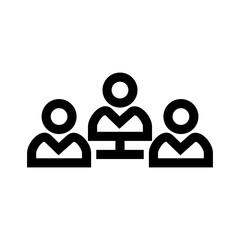 leader icon or logo isolated sign symbol vector illustration - high quality black style vector icons
