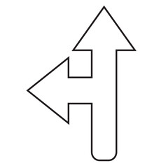 Arrow Icon sign symbol design