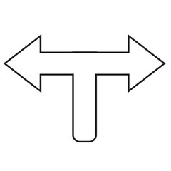 Arrow Icon sign symbol design