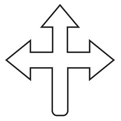 Arrow Icon sign symbol design