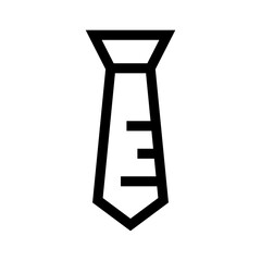 necktie icon or logo isolated sign symbol vector illustration - high quality black style vector icons

