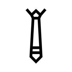 necktie icon or logo isolated sign symbol vector illustration - high quality black style vector icons
