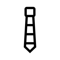 necktie icon or logo isolated sign symbol vector illustration - high quality black style vector icons
