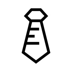 necktie icon or logo isolated sign symbol vector illustration - high quality black style vector icons
