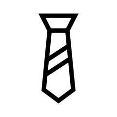 necktie icon or logo isolated sign symbol vector illustration - high quality black style vector icons
