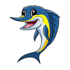 Cute funny marlin fish smile - 575516907