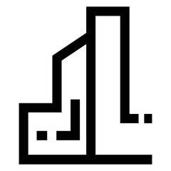 Obraz premium tower icon illustration vector