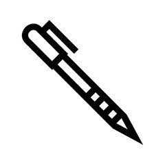 pen icon or logo isolated sign symbol vector illustration - high quality black style vector icons
