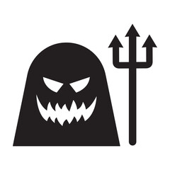 Angel of death, evil, icon