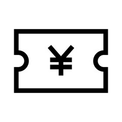 voucher icon or logo isolated sign symbol vector illustration - high quality black style vector icons
