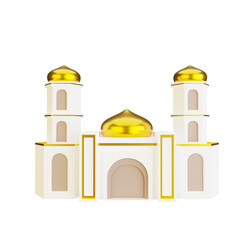 PNG Mosque 3d concept ramadan with 3d rendering