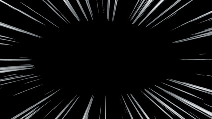 Anime Comic Speed Lines Fast Speed line Overlay Image Background