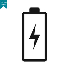 battery icon, battery vector logo template, power icon