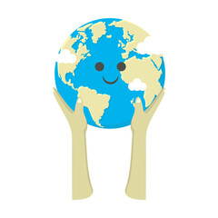 Element for use Earth Day concept. International Mother Earth Day.