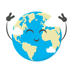 Element for use Earth Day concept. International Mother Earth Day.