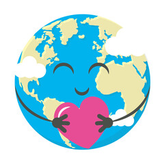 Element for use Earth Day concept. International Mother Earth Day.