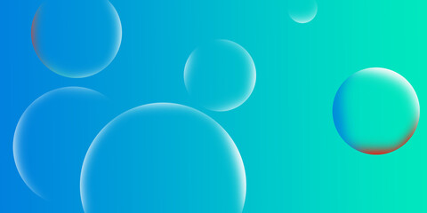 abstract background with bubbles