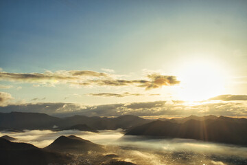 兵庫県 西脇市 矢筈山 雲海 日の出
